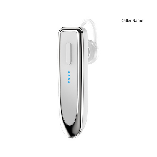 Bluetooth Headset Bluetooth 5.0 Earpiece Dual Mic Noise Cancelling Bluetooth Earpiece 16Hrs Talktime Wireless Headset Hands-Free Earphone for Truck Driver Handsfree Headphones Mini Wireless Earphone Earbud Earpiece