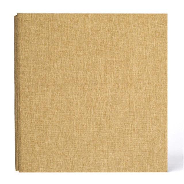 16-inch 20 Pages Self Adhesive Photo Album DIY Scrapbook Rustic Linen Cloth Cover Personalize Album for Wedding Memory Album Home Decor House Decoration DIY Memorable Gifts For Loved Ones