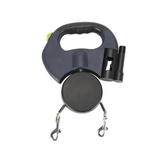 2 Color Retractable Dual Double Pet Leash Rope Walk For Dog Long Lead-Training Pet Leash Pet Tractor Small And Medium Dog Cat