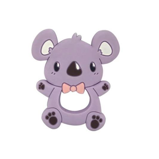 Food Grade Silicone Teethers Animal Fox Koala Teether Baby Silicone Chew Charms Kids Teething Gift Toddler Toys