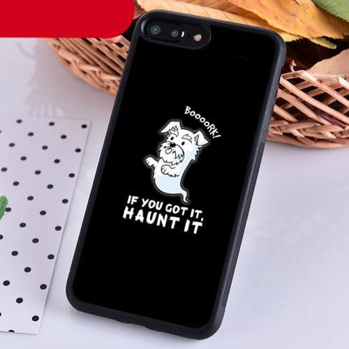 Dog Phone Case Cover For Iphone 14 X Xr Xs 11 12 13 Pro Max 5 6 6s 7 8 Plus S21 S22 Ultra Ultra Thin Soft Silicone Case, Anti-scratch