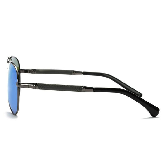 High Quality TR90 Luxury Modern Men Polarized Sunglasses In Aviation Pilot Famous Style with UV400 Protection and Miror Glasses
