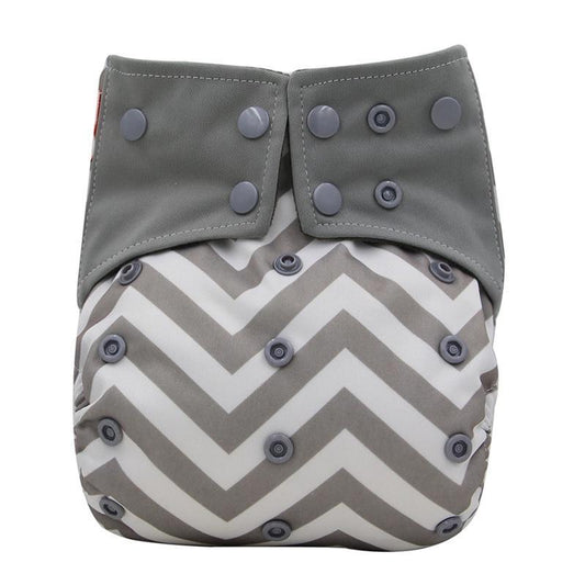 All-In-One Cloth Diaper for Baby Bamboo Charcoal Eco-friendly Baby Cloth Diaper