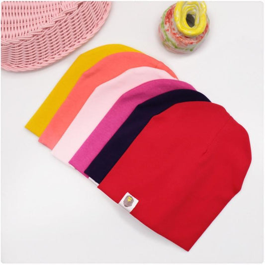 Baby Street Dance Hip Hop Hat Cotton Toddler Hat for Boys and Girls Cap Winter Warm Solid Color Children Hat In Modern Design