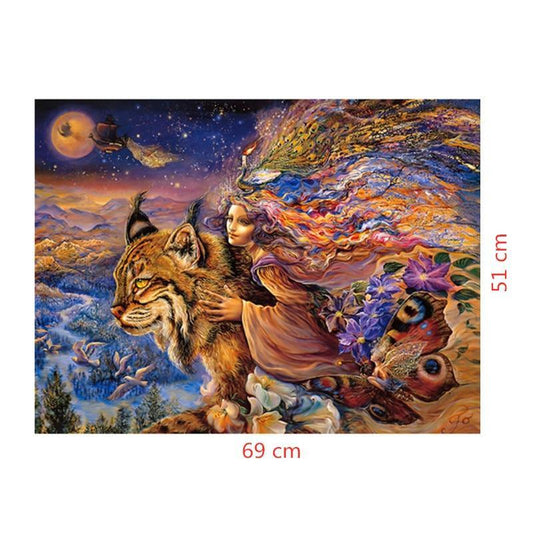 Puzzle 1000 Pieces AdultPaper Puzzle For Educational Toys 1000 Pieces New Puzzle World Popular Travel Desitnation Toy For Children Great for Gift