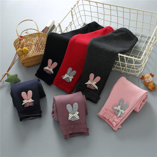 Fashion NEW Winter Newborn Baby Girl Pants Elastic Waist Long Pants Baby Leggings Trouser Kids Clothes For Baby