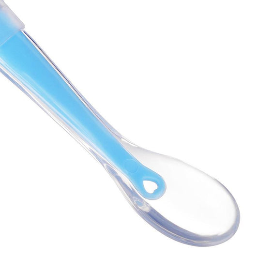 Baby Full Silicone Soft Training Spoon Children Tableware Perfect Gift For Parents Baby Boys Or Girls Unique Design