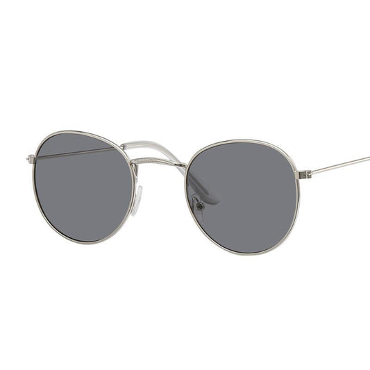 Luxury New Brand Designer Vintage Oval Sunglasses For Women and Ladies Retro Clear Lens Eyewear Round Sunglasses Oculos De Sol