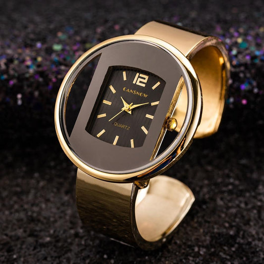 Women Watches New Luxury Brand Bracelet Watch Gold Silver Dial Lady Dress Quartz Clock Hot For Women and Girls