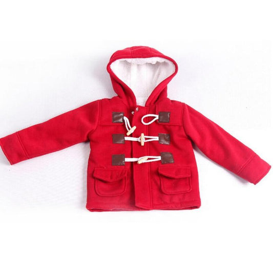 Infant Baby Jacket Autumn Winter Hooded Outerwear Coat / Newborn Jacket.