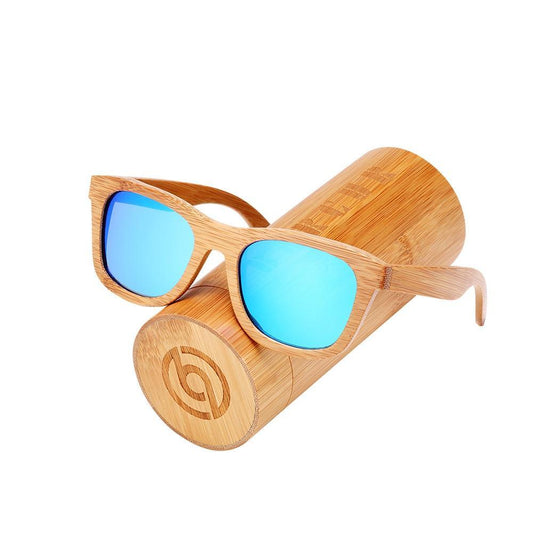 Handmade Bamboo Wood Luxury Retro Men and Women Polarized Sunglasses Beach Wooden Glasses Oculos de sol With UV400 Protection l
