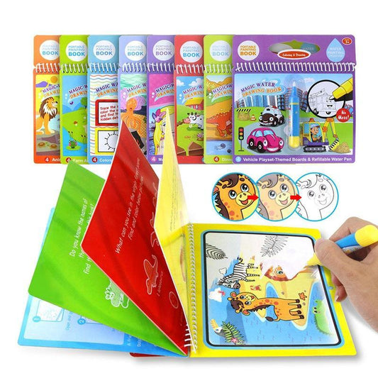 Magic Water Drawing Books Coloring Books Doodle & Magic Pen Painting Drawing Board Children Painting Toys Birthday Gifts
