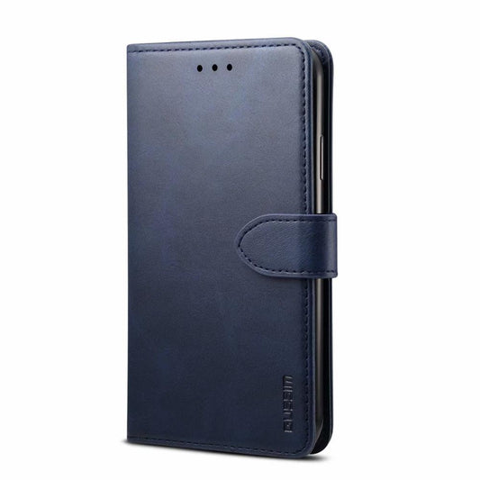 Luxury Red Leather Magnetic Flip Case For Iphone 14 12 13 11 11 Pro Max Xr Xs Max X Wallet Cover For iphone Leather Wallet Case Card Slots Kickstand Magnetic Buckle Flip Phone Cover