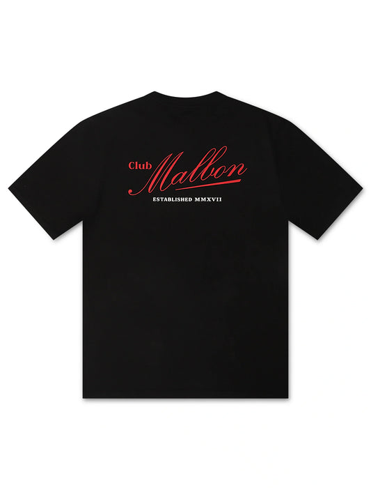 Malbon Bermuda Members Tee - Black