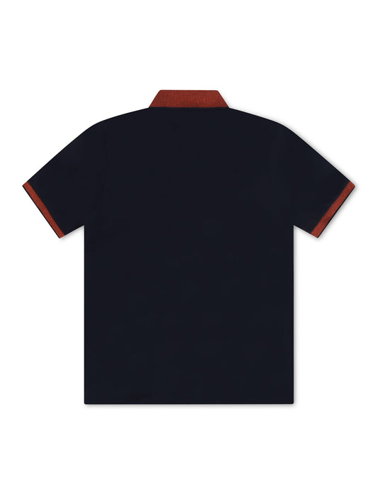 Psycho Bunny Montebello Pique Polo - Navy
