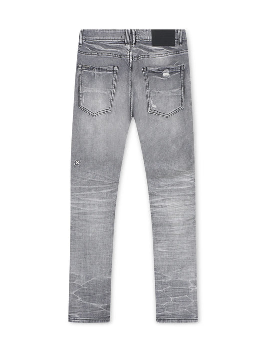 Serenede Titan Slim Fit Jeans - Grey