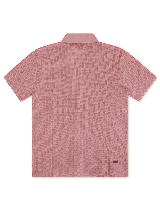 Kuwalla Knit Yacht Shirt - Pink