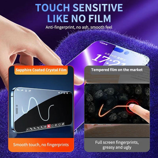40D High Quality Full Cover Screen Protector For iPhone 14 13 12 11 PRO MAX Tempered Glass For Iphone XS XR X14 13 12 Mini Plus Tempered Glass Screen Protector Compatible For iPhone