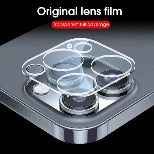 4Pcs Back Lens Glass Protectors for IPhone 13 14 Pro Max 12 Mini X XR Camera Protective Glass on iPhone 11 PRO XS MAX 14 Plus Camera Lens Protector Full Coverage Anti-Spy Tempered Glass Film 9H Hardness Upgrade Edge Protection