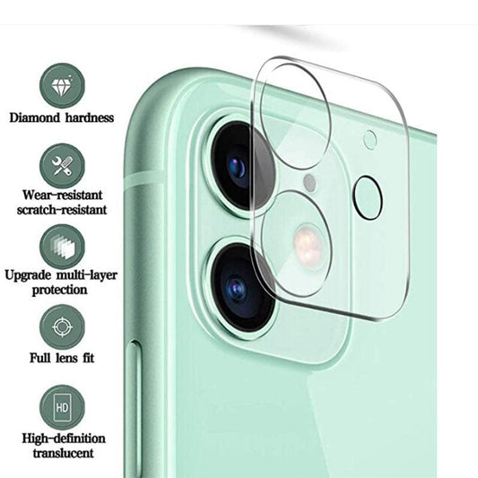 3PCS HD Camera Lens Protector For New iPhone 14 13 12 Pro MAX Tempered Glass Cover Anti-Spy Tempered Glass Film Camera Lens Protector Tempered Glass