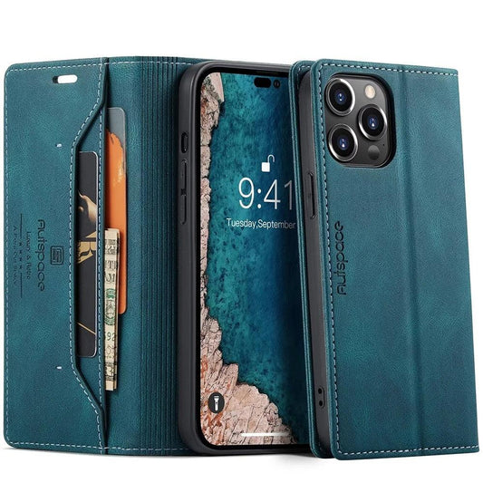 Vintage Wallet Case Card Holder Kickstand Built-in Magnetic Flip Leather Case for iPhone Leather Cases for iPhone 14 13 12 11 Pro Max Mini XR XS Max 8 7 6s Plus Wallet Flip Cover