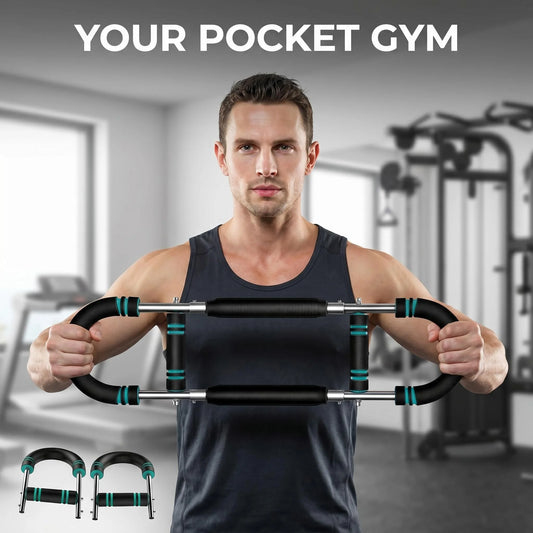 Twister Arm Trainer Chest Workout Equipment for Men & Women, Adjustable 5 Resistance (40-130 lbs) Home Gym Strength Trainer