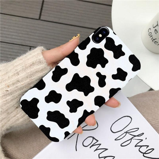 Slim Fit Lightweight Black White Print Silicone Case For iPhone 11 Pro 7 8 Plus X XR XS Max iphone 11 Cell Phone Case Cover White Black Pattern Print Silicone Unisex Case