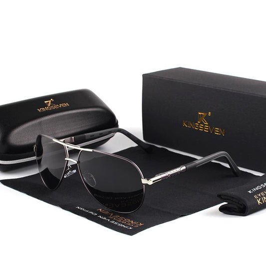 Luxury Retro Popular Vintage Aluminum Polarized Sunglasses Brand New Elegant Aviation Glasses Lens Driving EyewearFor Men and Woman