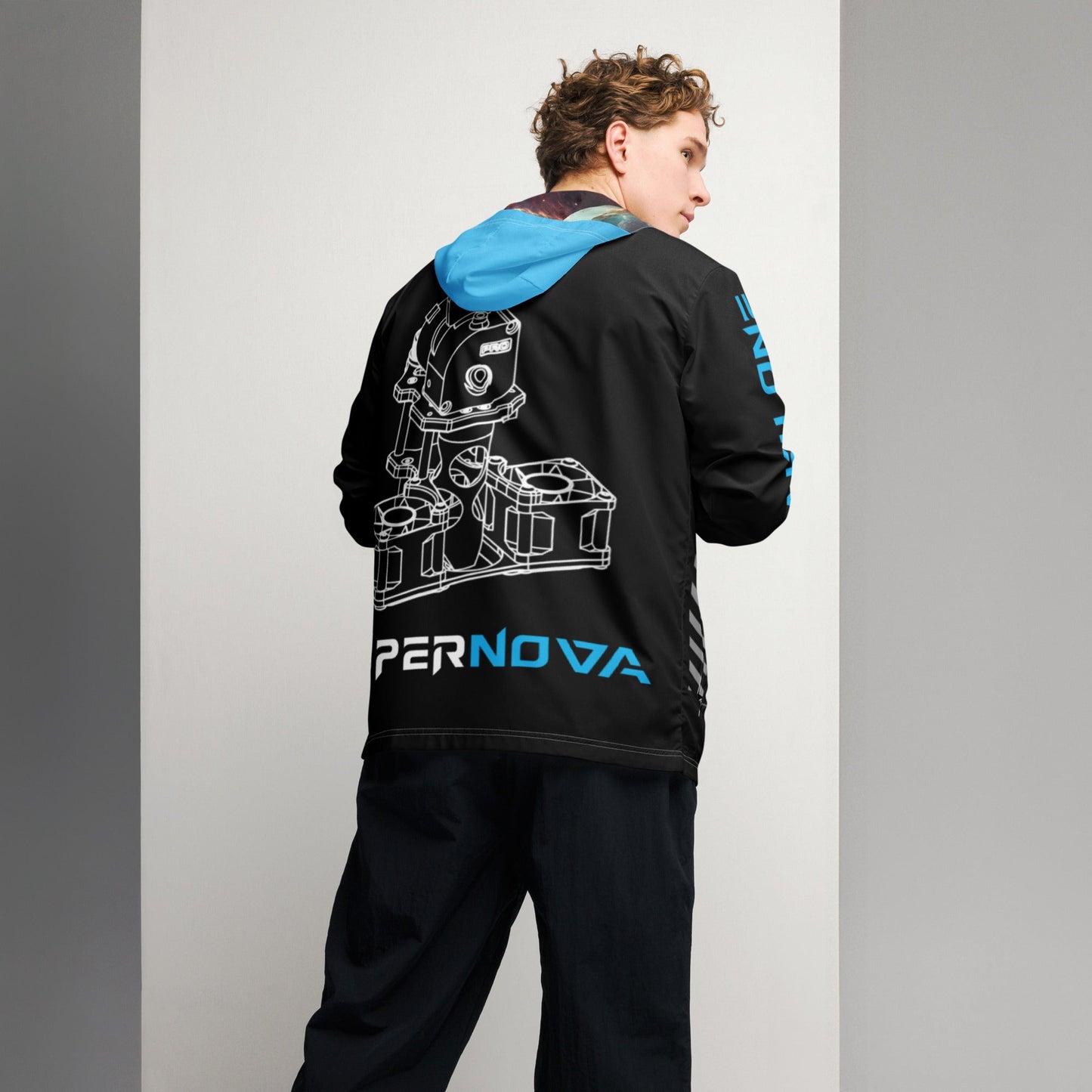 HyperDrive design windbreaker