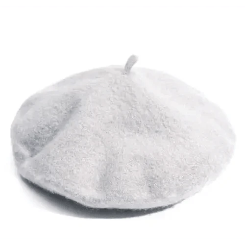 Autumn Winter Hat 100% Pure Wool For Winter Women Painter Hat Vintage Girls For Casual Wear Female Warm Walking Cap Classic Wool Cool Beret for Men and Women