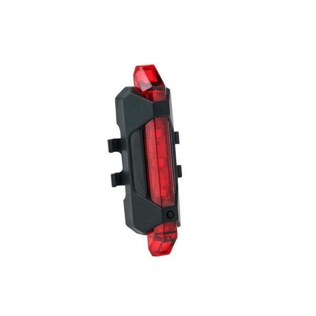 Bicycle Rear LED Tail Light USB Rechargeable Mountain Bike Lamp Waterproof Headlight Front And Rear Bicycle Light Scooter Light LED Head Back Cycling Flashing Safety Warning Lamp