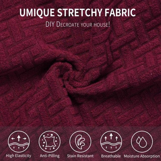 Chair Seat Covers for Dining Room Removable Washable Anti-Dust Seat Protector Removable Dining Seat Cover And Dining Chair Covers Stretch Seat Cushion Slipcover for Dining Room Kitchen Chairs