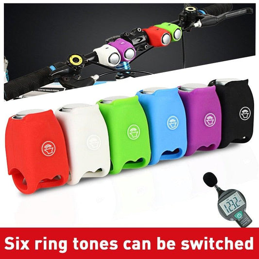 Chargeable Bicycle Bell 120db Waterproof Cycling Bike Bells Electric Horn Mini Portable Cycling Handlebar Bell Bike Tools Bicycle Bell With 3 Cute Sounds Waterproof Cycle Horn For Kids Road And Mountain Bike