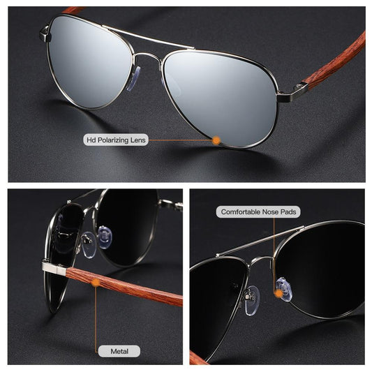 Classic Business Sunglasses Pilot Metal Frame UV Men Sunglasses Metal Driving New Luxury Shades Sunglasses Eyewear Frame Sun Glasses For Women Men