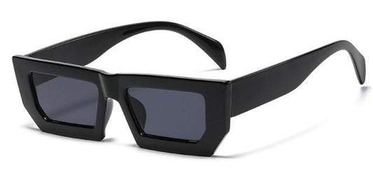 Classic Retro Rectangular Shape Sunglasses For Women New Classic & Vintage Style New Unique Small Size Luxury Square Shape Sunglasses For Female New Trendy Shades Eyewear