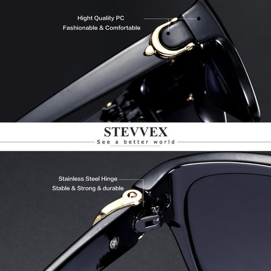 NEW TR90 Ladies and Woman Gradient Cat Eye Sunglasses Polarized Glasses In Modern Luxury Style and With UV Protection