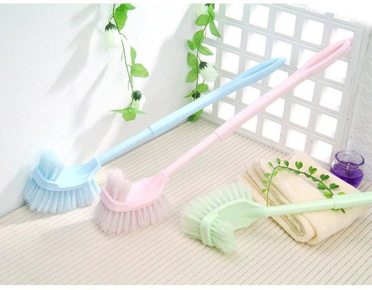 Handheld Toilet Cleaning Brush Household Toilet Cleaning Toilet Stain Powerful Stain Removal Brush Bathroom Accessories Cleaning Tools For Bathroom Shower Sliding Door Tracks Kitchen Edge Corner Window Cleaning Brush