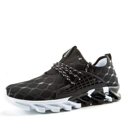 Mens Lightweight Breathable White Sneakers Casual Spring New Fashion Comfortable Walking Slip-On Sneakers Breathable Fashion Athletic Gym Casual Tennis Sneakers Modern Design Shoes