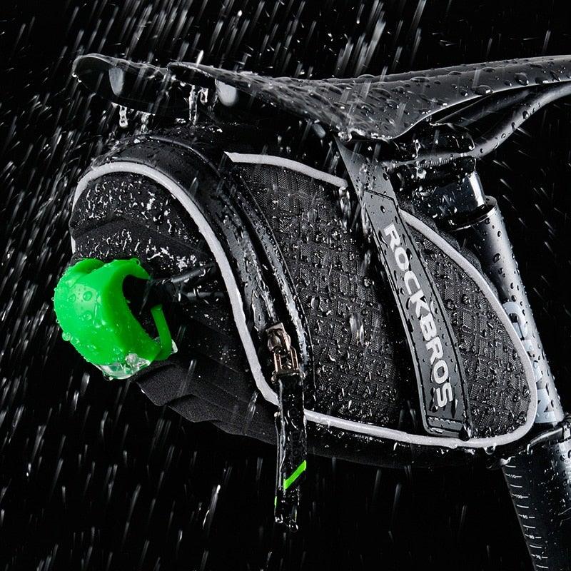 Modern Bike Bag Seat Bag Bike Accessories Bike Seat Bag Waterproof Bicycle Bag Under Seat 3D Shell Cycling Seat Pack For Mountain Road Bikes