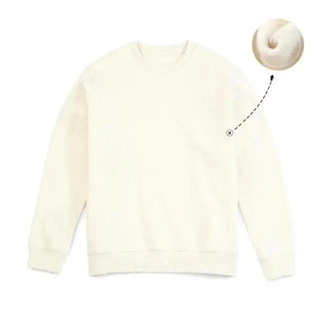 New Autumn Winter Sweatshirt Men Casual Minimalist Sweatshirt O-Neck For Men Solid Color Ladies Long Sleeve Casual Pullover Clothes Sweatshirt