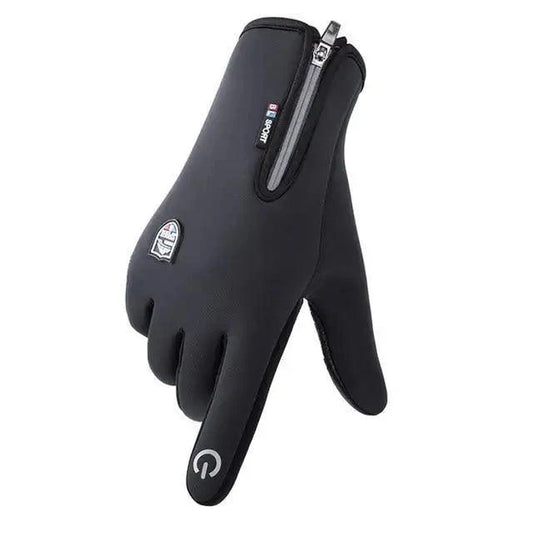 New Warm Winter Fishing Gloves For Winter Waterproof Windproof Breathable Full Finger Non Slip Outdoor Fishing Gloves Winter Touch Screen Running Gloves Thin Thermal Gloves Cycling Gloves