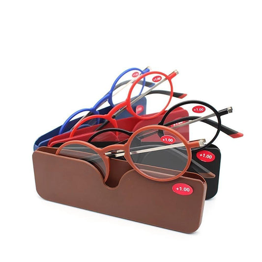Optical Reading Glasses For Men Blue Light Male Prescription Glasses TR90 Round Women's Eyewear Sunglasses For Ladies Eyewear Small Frame Sun Glasses For Women