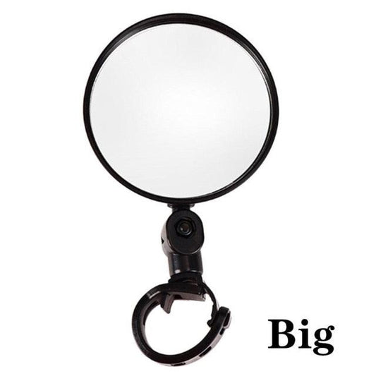 Universal Bike Bicycle Cycling Mirror Handlebar Wide Angle Rear View Rearview Bike Accessories Bike Helmet Mirror Bike mirror, 2pcs bike rear view mirrors With Wide Angle Convex Mirror Adjustable Rotatable Handlebar For Mountain Bike Off-Road Bike