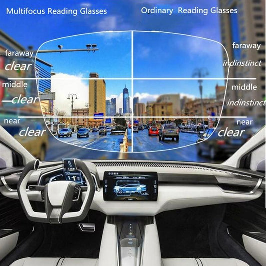 Progressive Reading Glasses Multifocal Anti Blue Ray Glass Glasses Half Frame Metal Alloy For Men And Women Reading Glasses Anti Blue Ray Multifocus Reader
