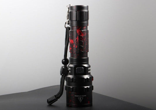 Rechargeable LED Tactical Flashlights Waterproof Powerful High Lumen Super Bright Power LED Aluminum Flashlight For Hiking Outdoor Camping Fishing Jogging Running HouseholdPowerful Light