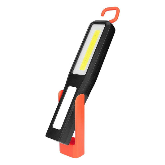 Rechargeable USB LED Work Lights Bright Flashlight and Work Light with Clip and Magnetic Base and Rotatable Clip Magnetic Flashlight For Working Inspection Camping Car Repair Maintenance