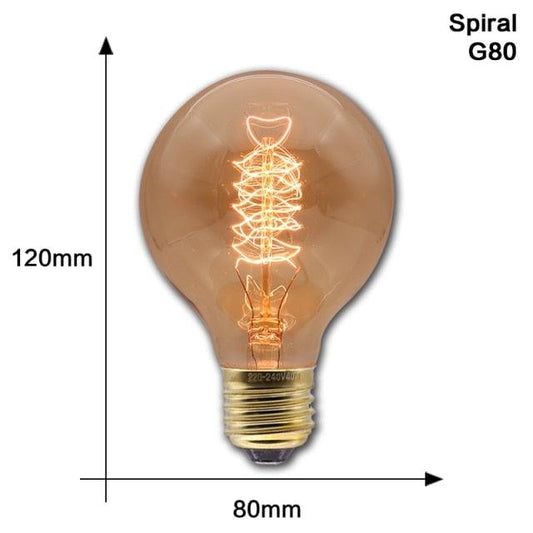 Retro Edison Lamp Vintage Light Bulb For Home Decor Ampoule Incandescent Lamp Light Bulbs Decorative Incandescent Light Bulbs Ideal For Home Decor