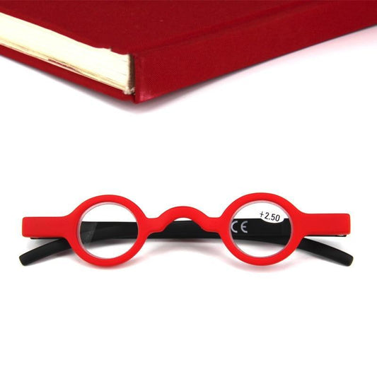 Retro Round Small Frame Reading Glasses Ultralight Clear Lens Presbyopic Glasses Eyewear Frame Unisex For Small Round Retro Reading Glasses For Mens And Womens