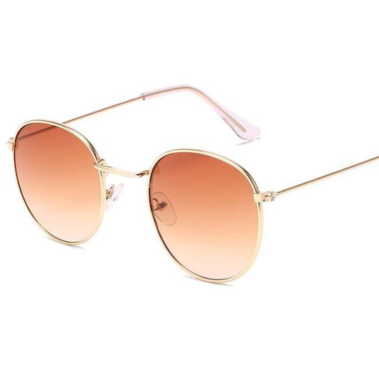 Round Style New Oval And Retro Shape Sunglasses For Women New Elegant Design Eyewear For Women Men Small & New Round Glasses For Men & Women
