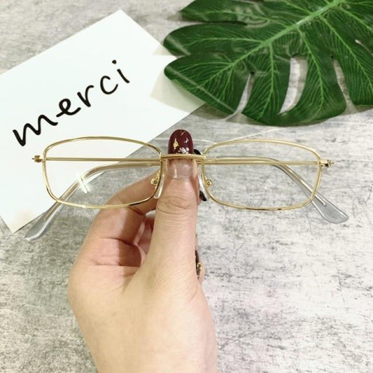 Slender Square Sunglasses Retro Metal Frame Square Sunglasses Small Vintage & Retro Style Sunglasses Shades Of Rectangle Sunglasses For Women Classic Vintage & Metal Square Frame Sun Glasses Eyewear For Men & Women
